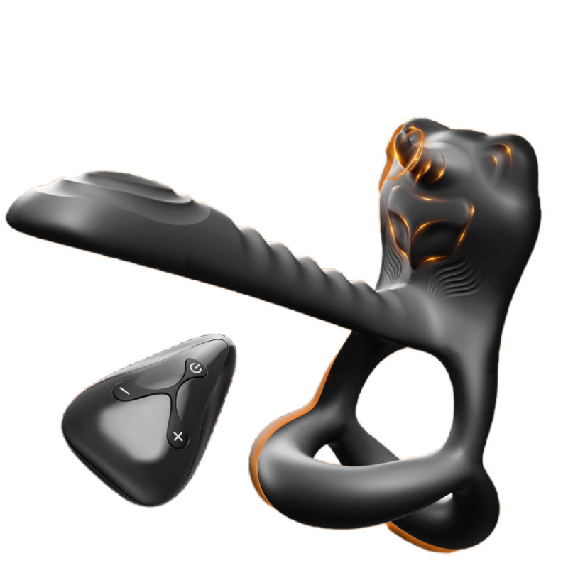 Wireless Remote Control 12 Frequency Vibration Penis Rings & Clit Stimulator-EROSREALM