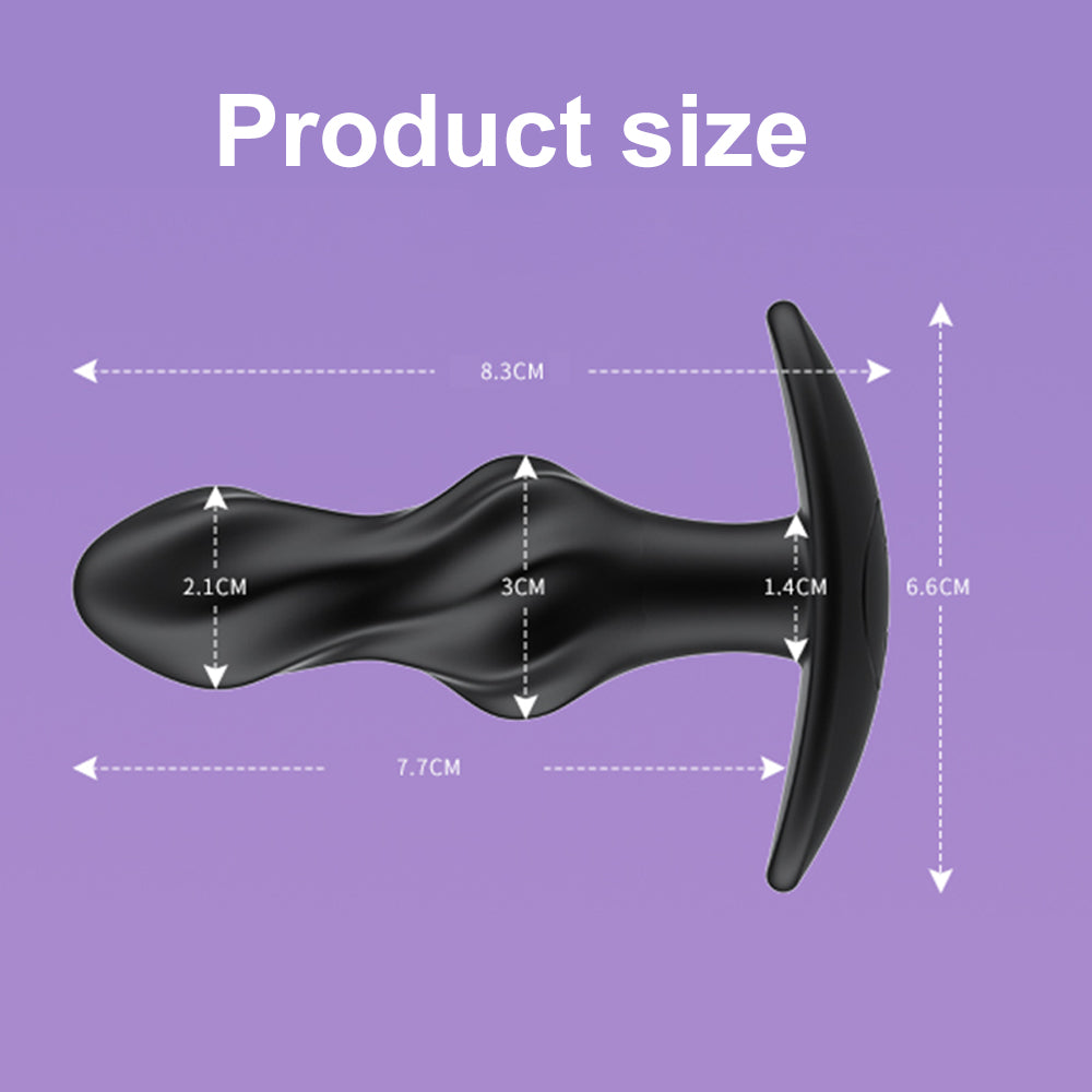 Anal Vibrator Butt Plug Men Prostate Massager Female Vagina Massager Dildos-EROSREALM