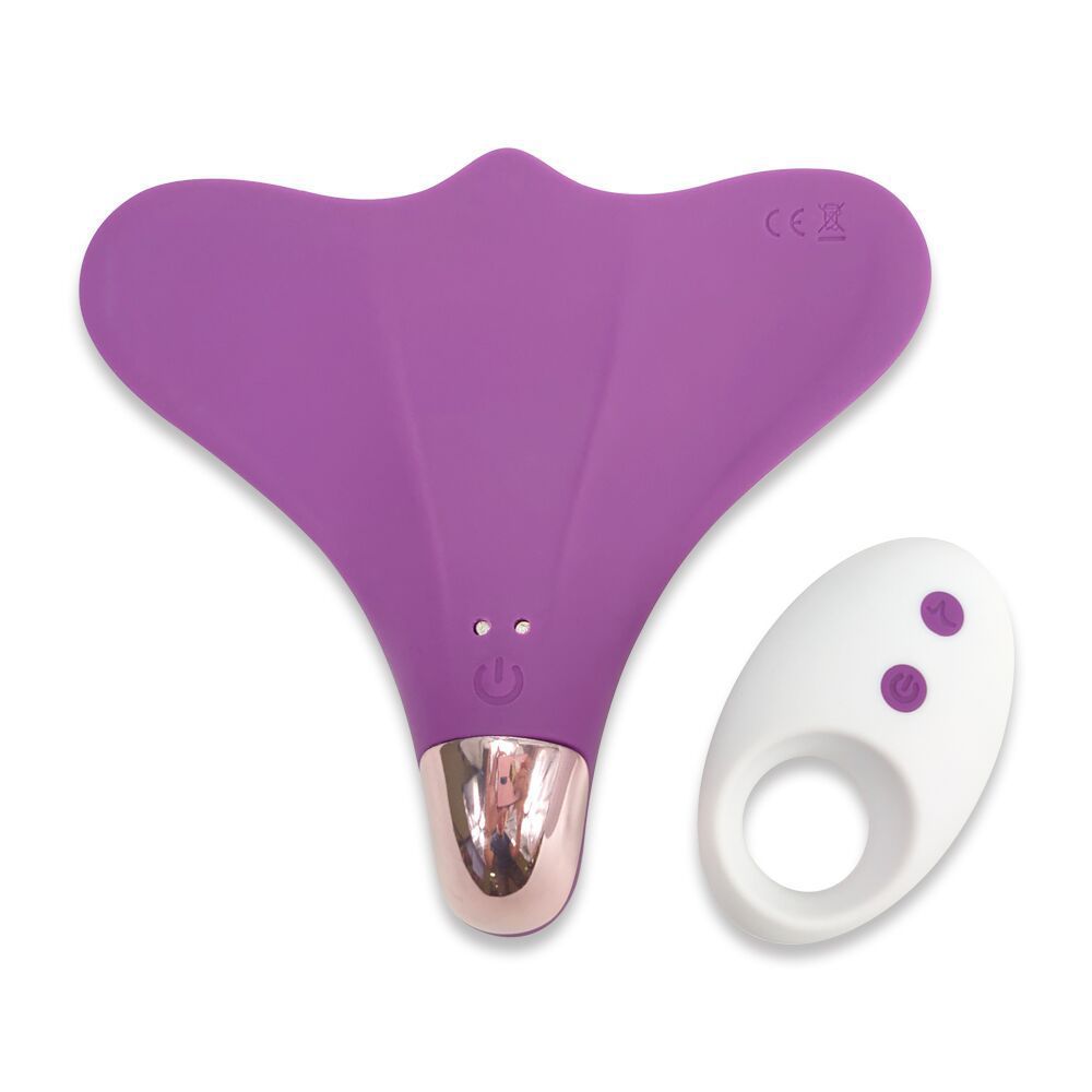 Wireless Remote Control 10 Frequency Strong Shock Panty Vibrator-EROSREALM