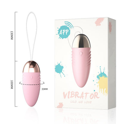 App Control Bullet Vibrator Vibrating Eggs-EROSREALM