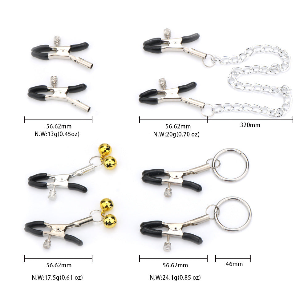 Metal Nipple Chain Bell Nipple Toy Sex Toy For Adults-EROSREALM