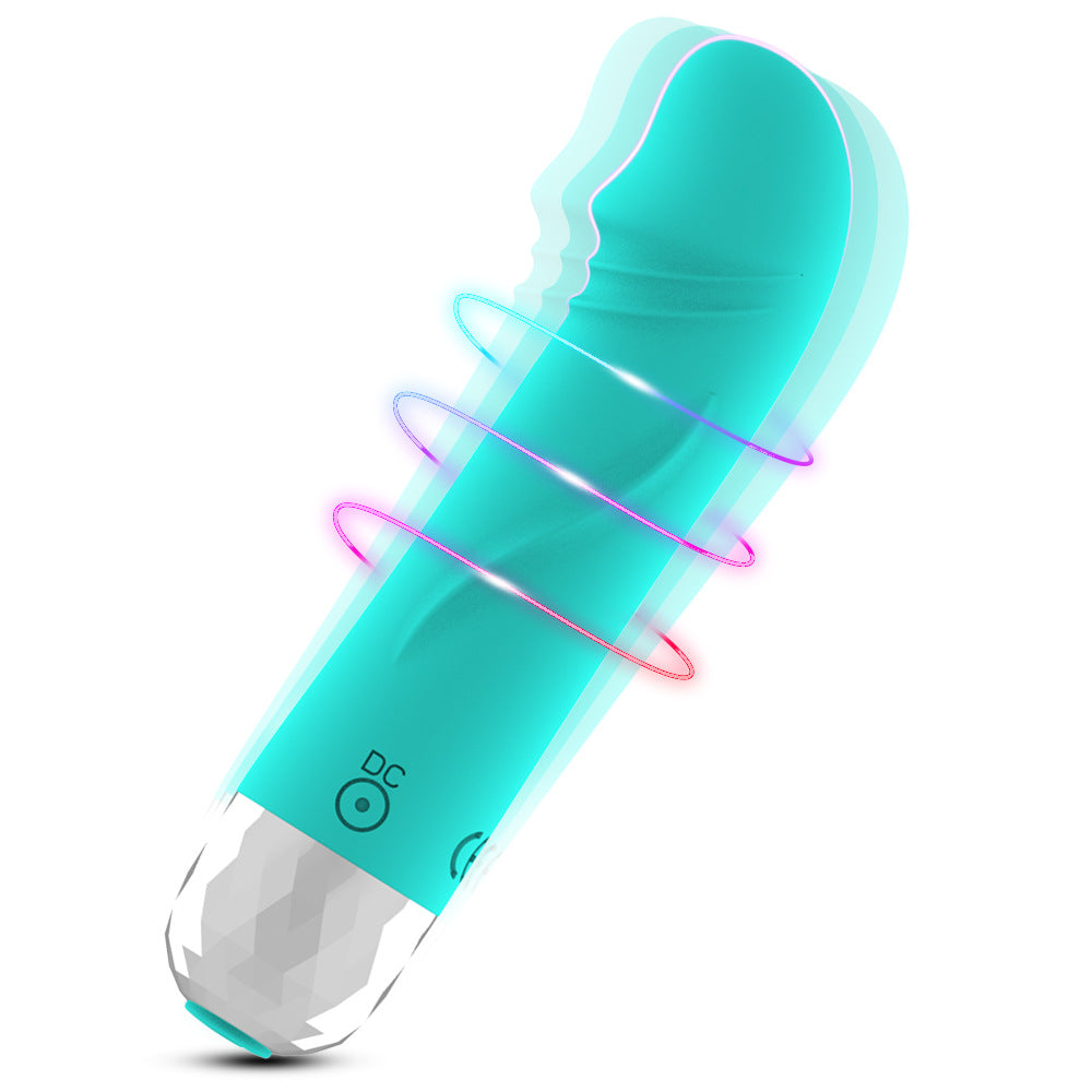 12 Frequency Strong Shock Small Bullet Vibrator-EROSREALM