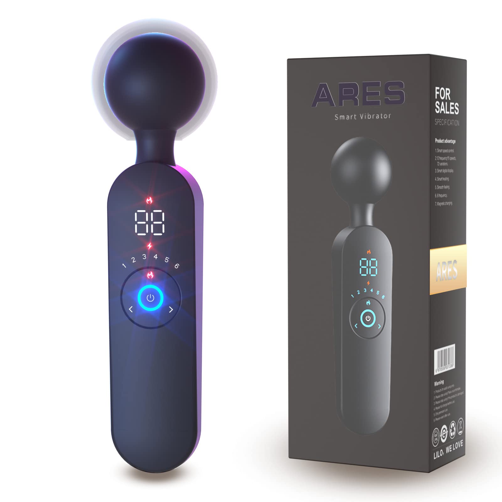 Ares Heating Vibrator-EROSREALM