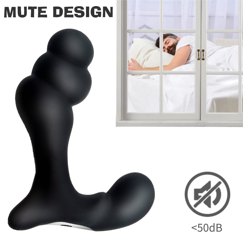 Wireless Remote Control Electric Vibration Anal Plug Prostate Massager Anal Dilator-EROSREALM