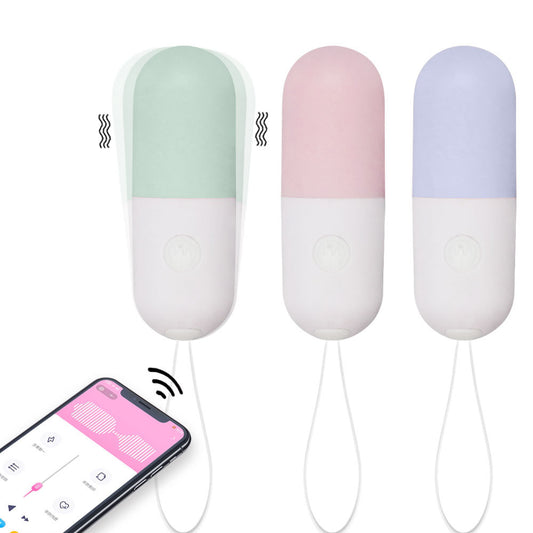 Charging Pills Bullet Vibration Remote Female Masturbation-EROSREALM