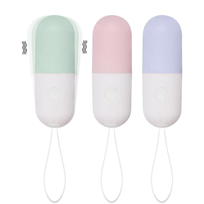 Charging Pills Bullet Vibration Remote Female Masturbation-EROSREALM