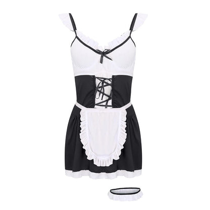 Maid Dress Sexy Underwea-EROSREALM