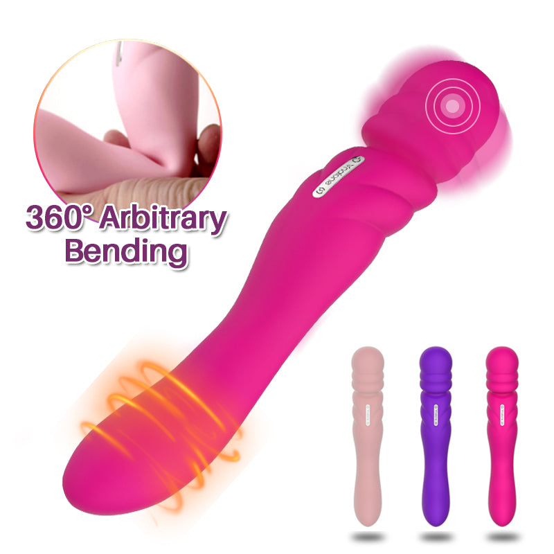 Nalone Jane Double Ended Wand Vibrator-EROSREALM