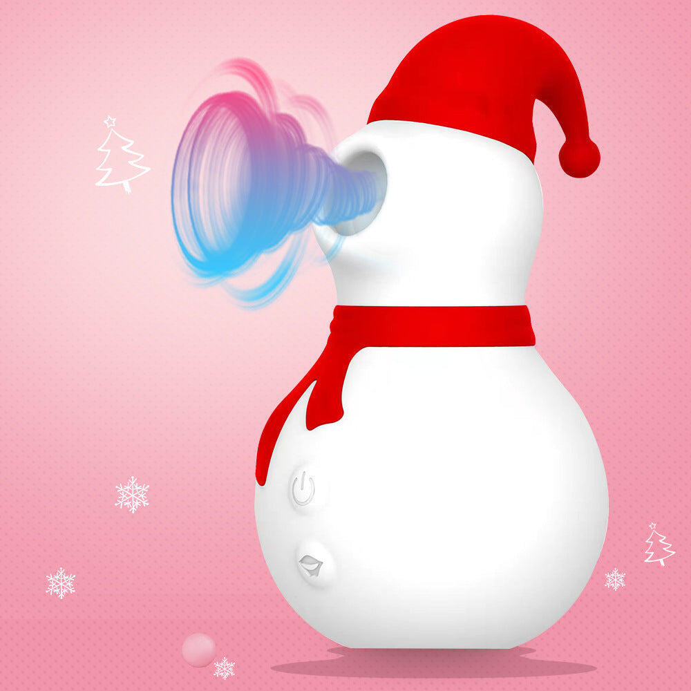 Female Breast Sucking Vibration 10 Frequency Snowman Sucking Device Usb Magnetic Suction Charging Multifunctional Sex Masturbation Device-EROSREALM