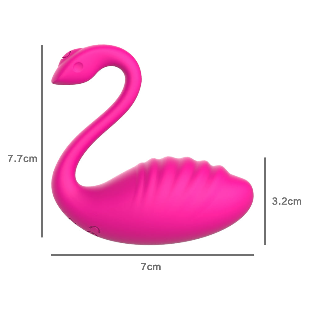 Swan App & Wireless Remote Control Wearable Vibrator-EROSREALM