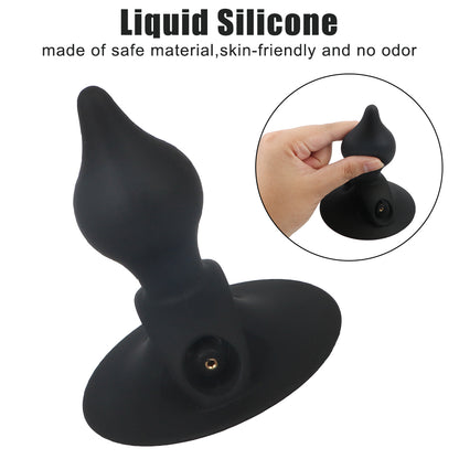 Inflatable Anus Stopper Sucker Anal Expansion Vestibule Prostate Massage Anus Expansion Adult Sex Toy-EROSREALM