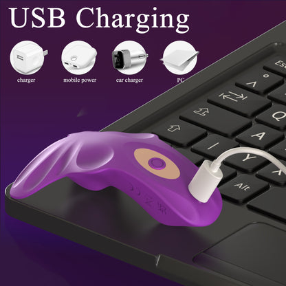 Butterfly Remote Control 9 Tapping & Vibrating Panty Vibrator-EROSREALM