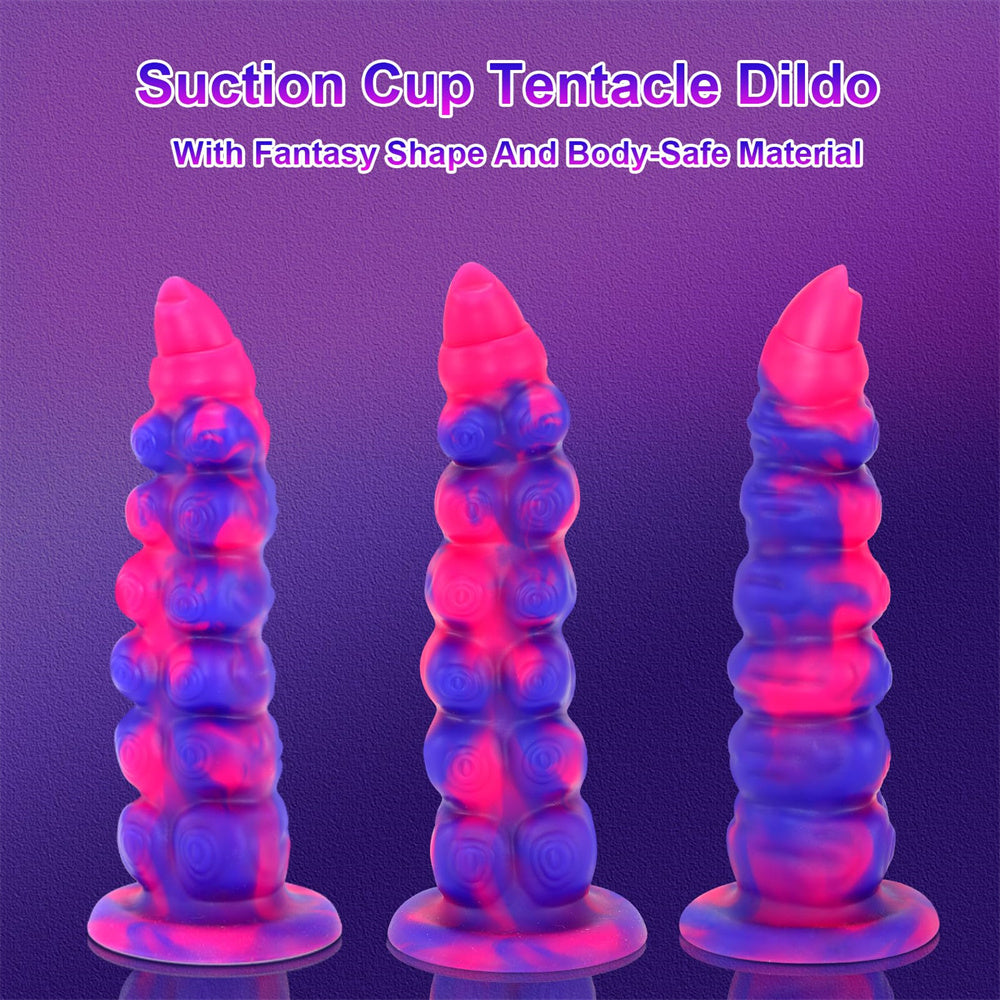 Fantasy Monster Dildo Vibrator Thrusting Dildo Anal Beads Vibrator-EROSREALM