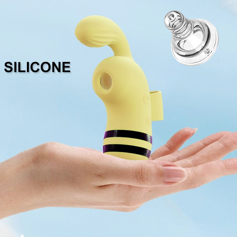 Little Bee Suction Finger Vibrator-EROSREALM