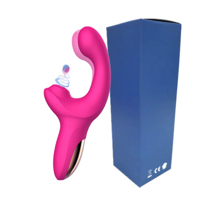 Sucking/Tapping Vibrators. Come Hither/Vibration G Spot Stimulator. 2 In 1 Sex Toy-EROSREALM