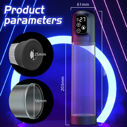 Electric Penis Pump Sex Toys Penis Extender Penile Vacuum Pump For Men-EROSREALM