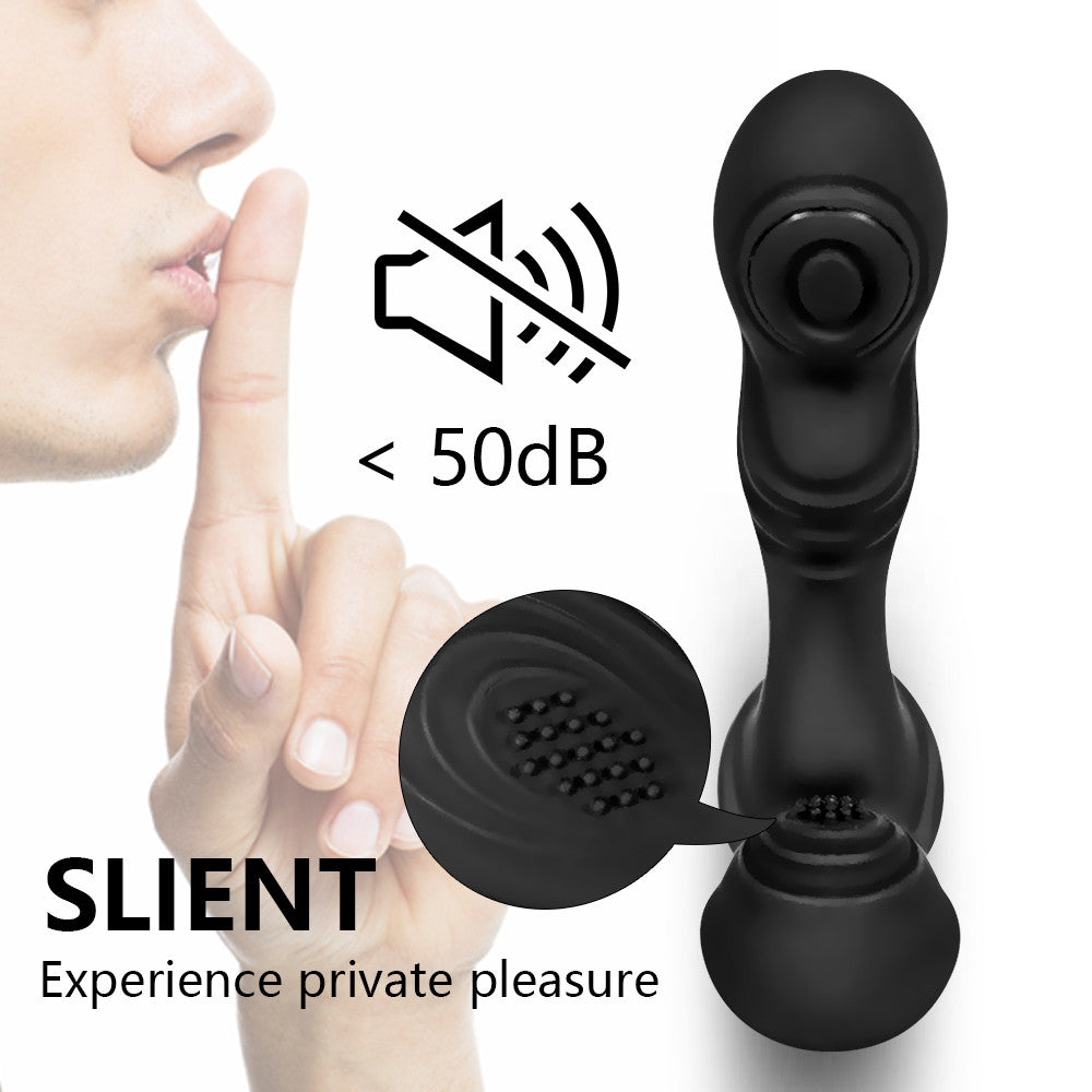 Wireless Remote Control 3-point Stimulating Prostate Vibrator-EROSREALM