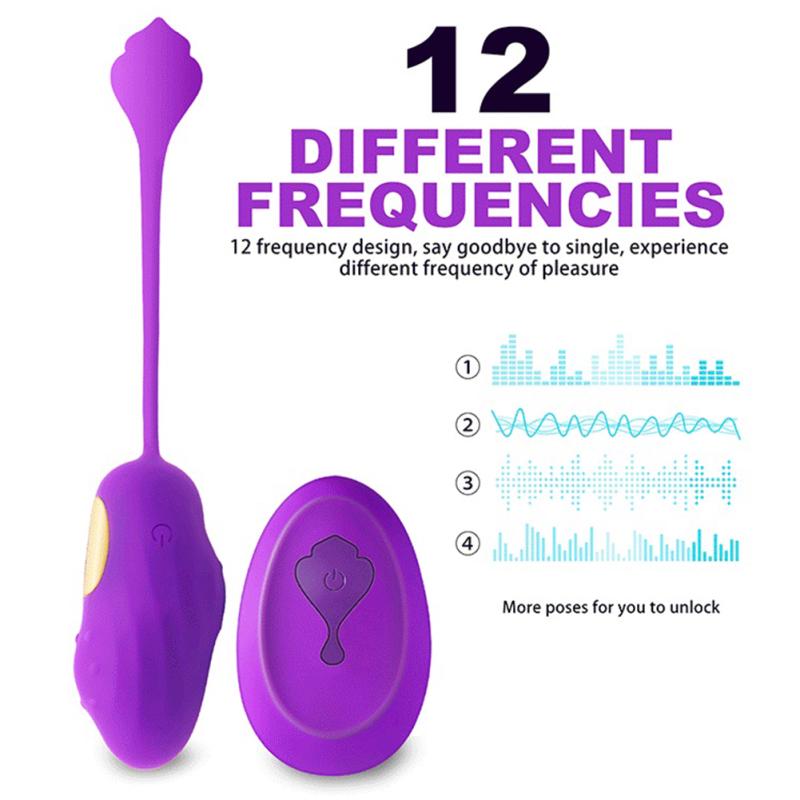 Wireless Remote Control Egg Vibrator-EROSREALM