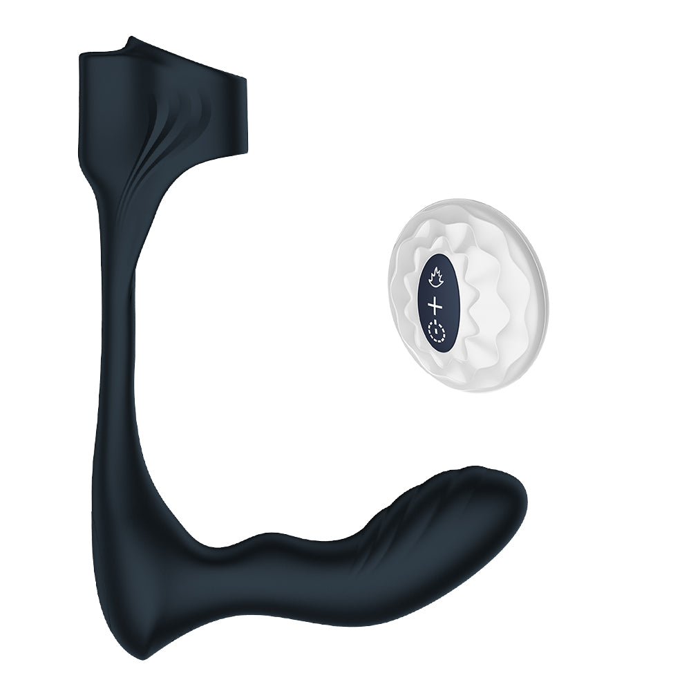 Double Head Wireless Remote Control Prostate Massager-EROSREALM