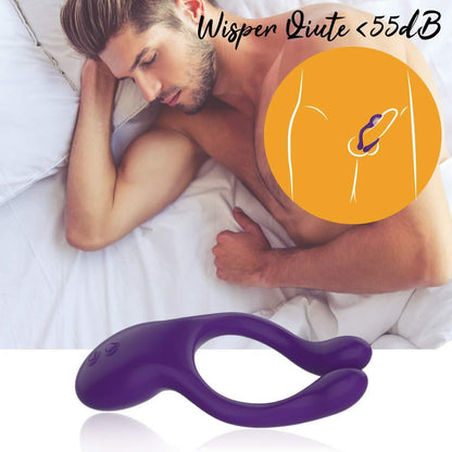 Men's Sperm Lock Ring with Remote Control Vibration-EROSREALM