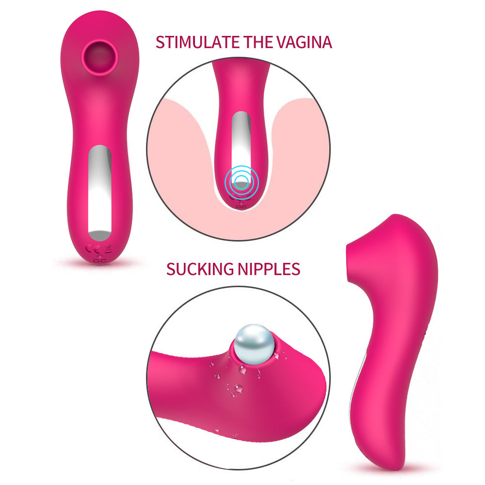 Suction Vibrator Clitoris Stimulator Nipple Toy-EROSREALM