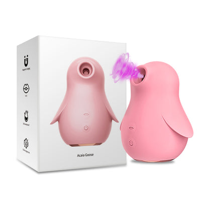 Fun G-spot Penguin Sucking Egg Skipping Clitoris Stimulation Female Breast Massage Masturbation Egg Skipping Adult Products-EROSREALM