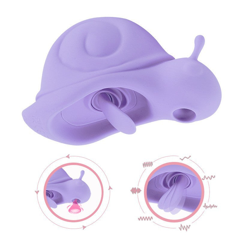 Snail Vibrator Sucking Tongue Licking Vibration 3 in 1-EROSREALM