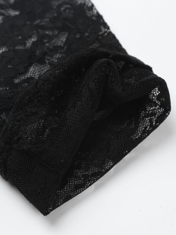 Underwear Accessories Lace Gloves-EROSREALM