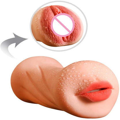 Pocket Pussy Toys Sexual Masturbation Vagina Toys Cup For Men-EROSREALM