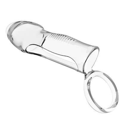 Crystal Cock Ring Penis Sleeve Extension Enlargement Delay Ejaculation Male Sex Toys-EROSREALM