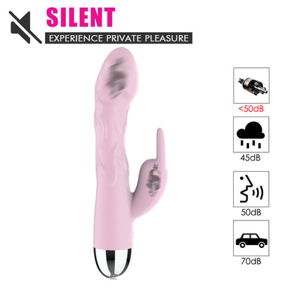 10 Vibrating Dildo Rabbit Vibrator G Spot Vibrator-EROSREALM