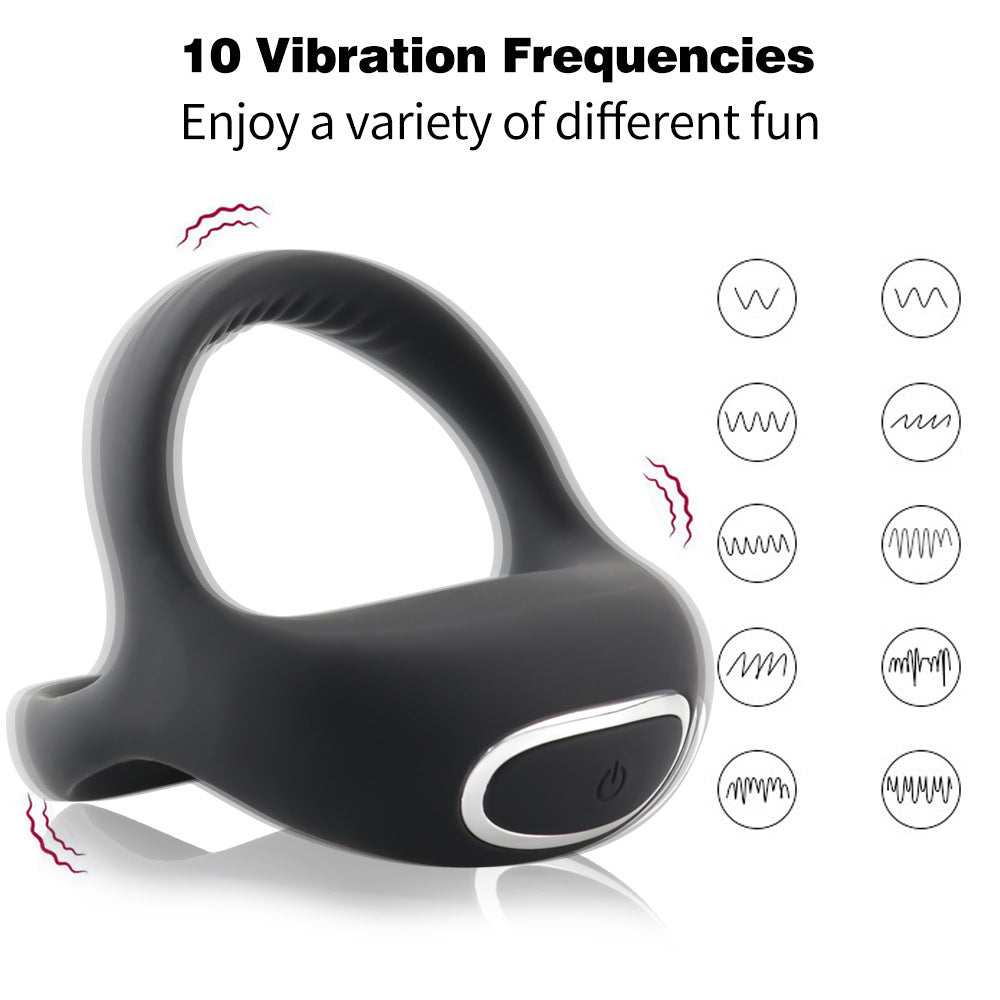 Vajra Circle App Remote Control Vibrating Penis Ring-EROSREALM