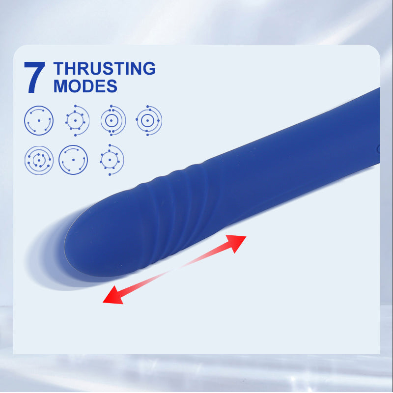 Sucking Vibrating Telescopic 3-in-1 Hammer Vibrator-EROSREALM