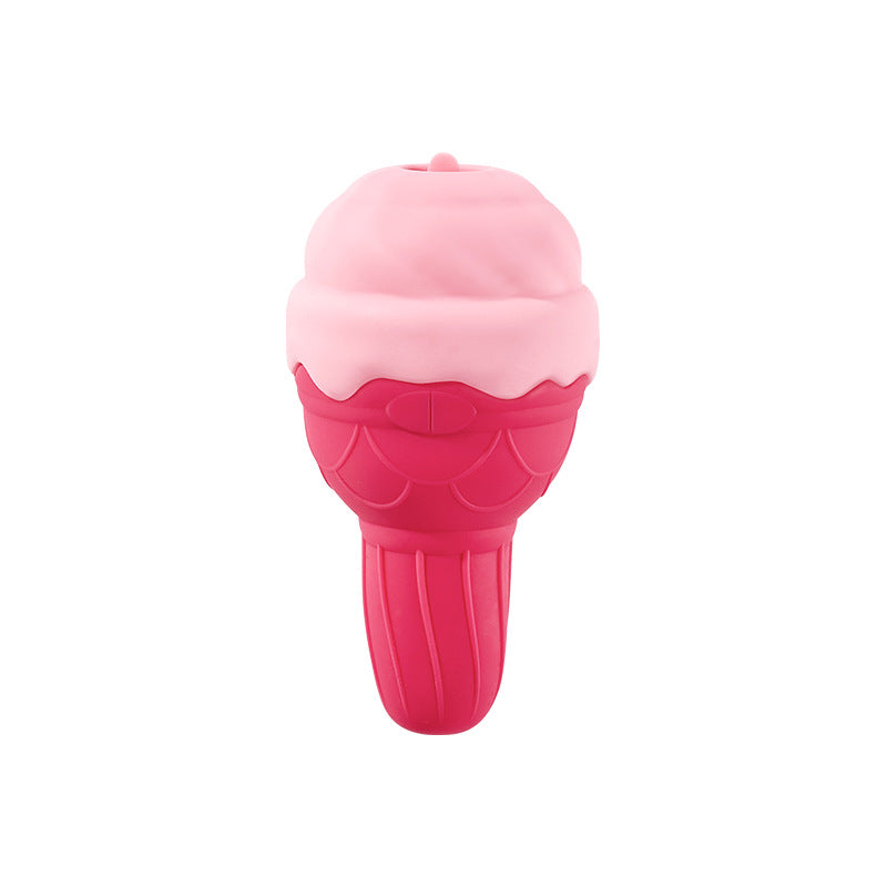 Mini Ice Cream Vibrator Clitoral Licking G Spot Massager-EROSREALM