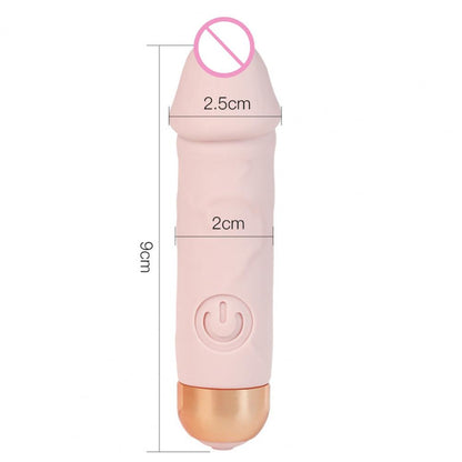 Mini Dildo Vibrator G-spot Massager Masturbator-EROSREALM