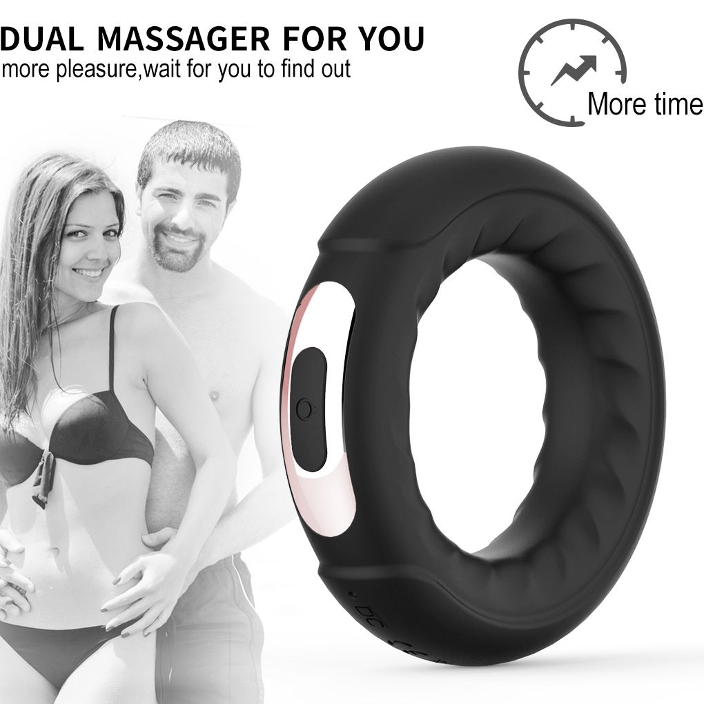 Vibrator Vibrating Penis Ring for Clitoral Stimulation. Remote Control Clitoris Stimulator Massager-EROSREALM