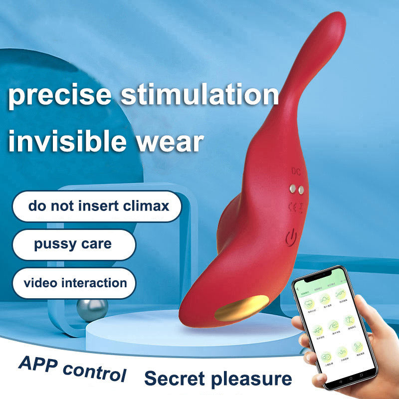 App Remote Vibrating Panties Wearable Vibrator Clitoral Stimulator-EROSREALM