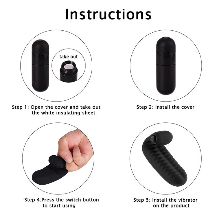 10 Frequency Finger Vibrator For Couples-EROSREALM