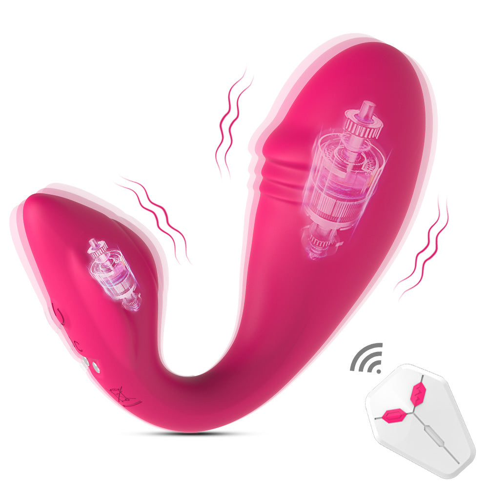 Wireless Remote Control Dildo Vibrating Panty G-spot Clitoris Stimulatorn Massage Vibrators-EROSREALM