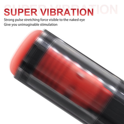 Automatic Thrusting Vibration Blowjob Toy Male Masturbator Cup-EROSREALM