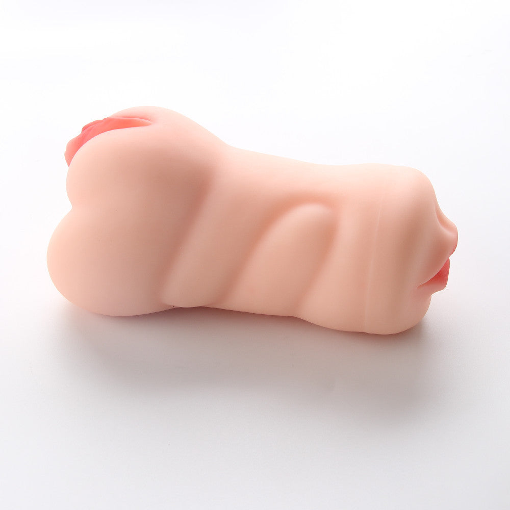 2-in-1 Simulated Dual-channels Male Stroker-EROSREALM