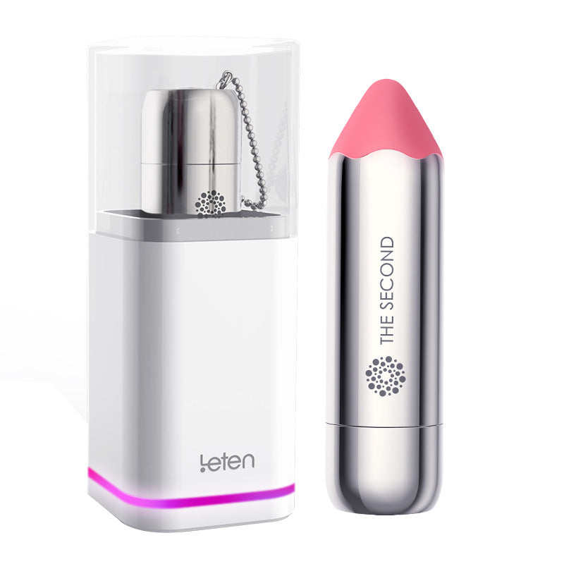 Leten Wireless Charging Sleek Lipstick Vibrator-EROSREALM