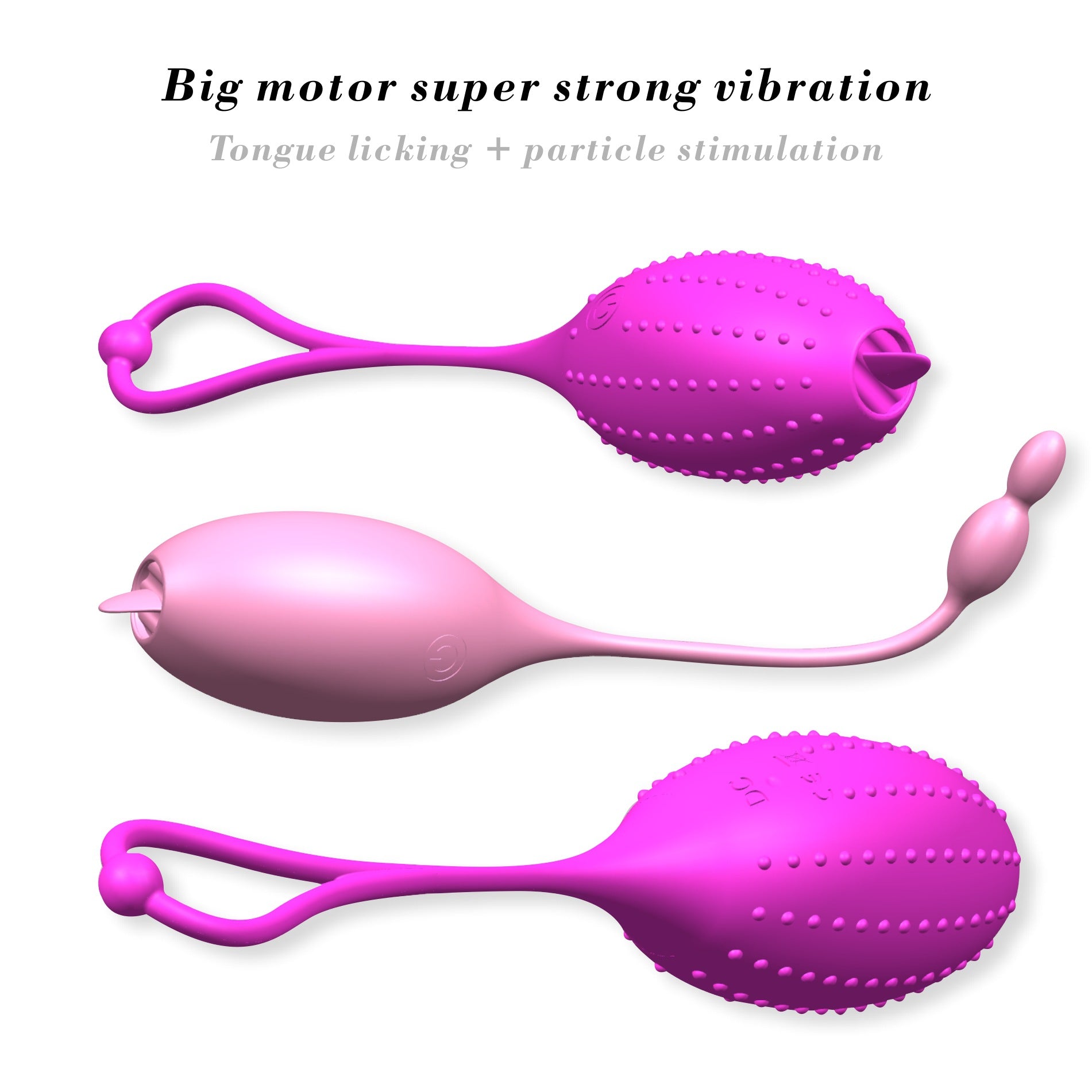 B86 App / Wireless Remote Control Tongue-licking Egg Vibrator-EROSREALM