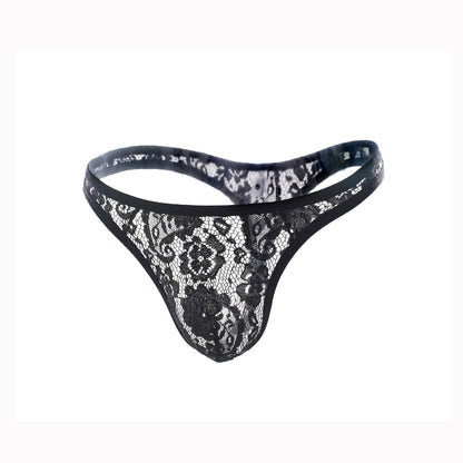 Men's Lace Sexy Thong-EROSREALM