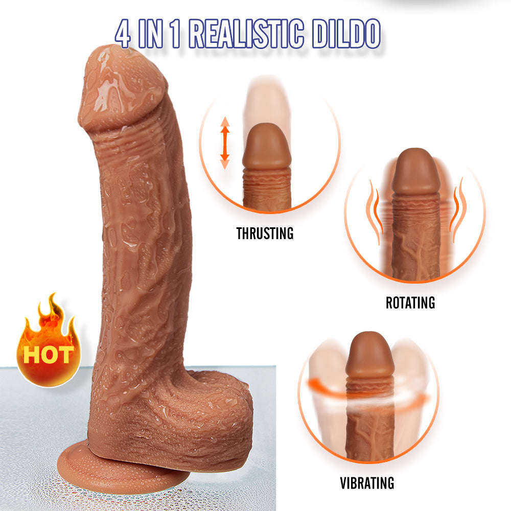 F26 4-in-1 Realistic Dildo-EROSREALM