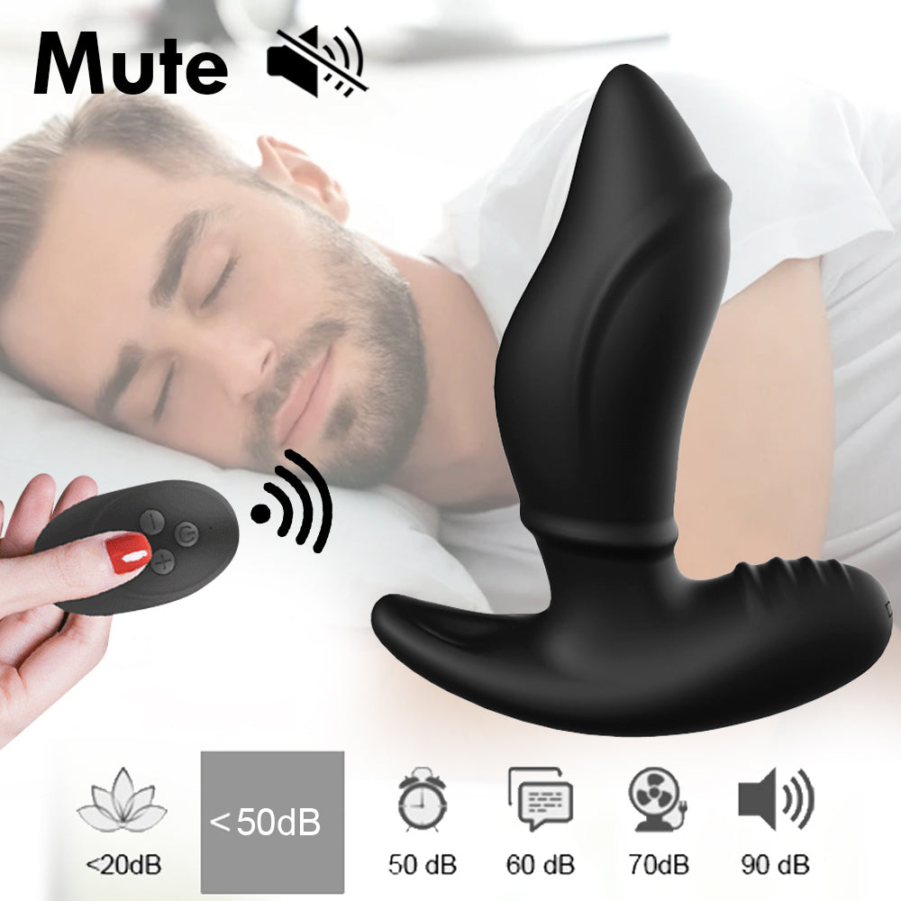 Ball Bearing 10 Mode Vibration Anal Plug Prostate Massager-EROSREALM