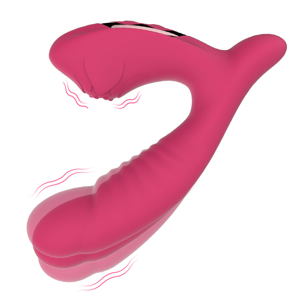 Rose Stamen 2-in-1 Clit Stimulating Panty Vibrator-EROSREALM