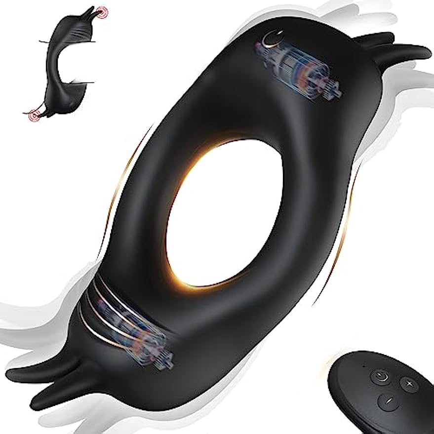 Dual Use Vibrating Penis Ring For Couple-EROSREALM