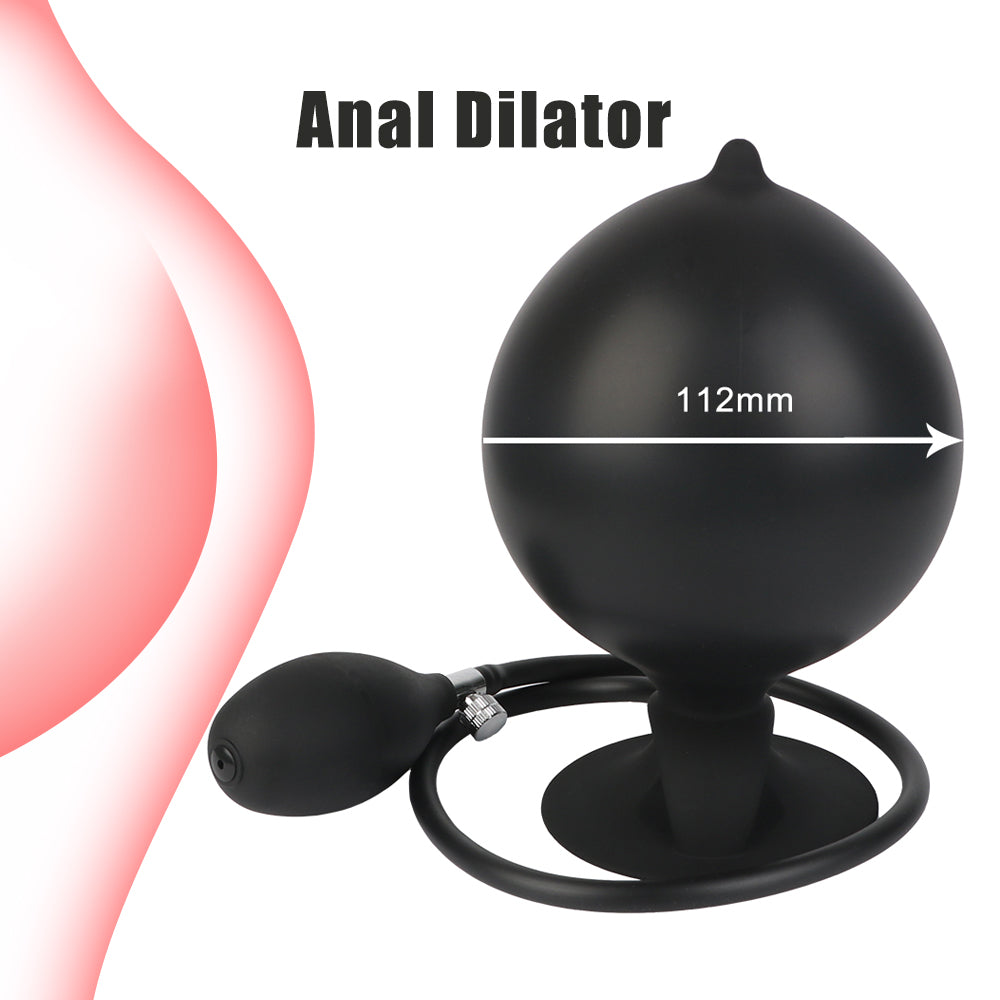 Inflatable Anus Stopper Sucker Anal Expansion Vestibule Prostate Massage Anus Expansion Adult Sex Toy-EROSREALM