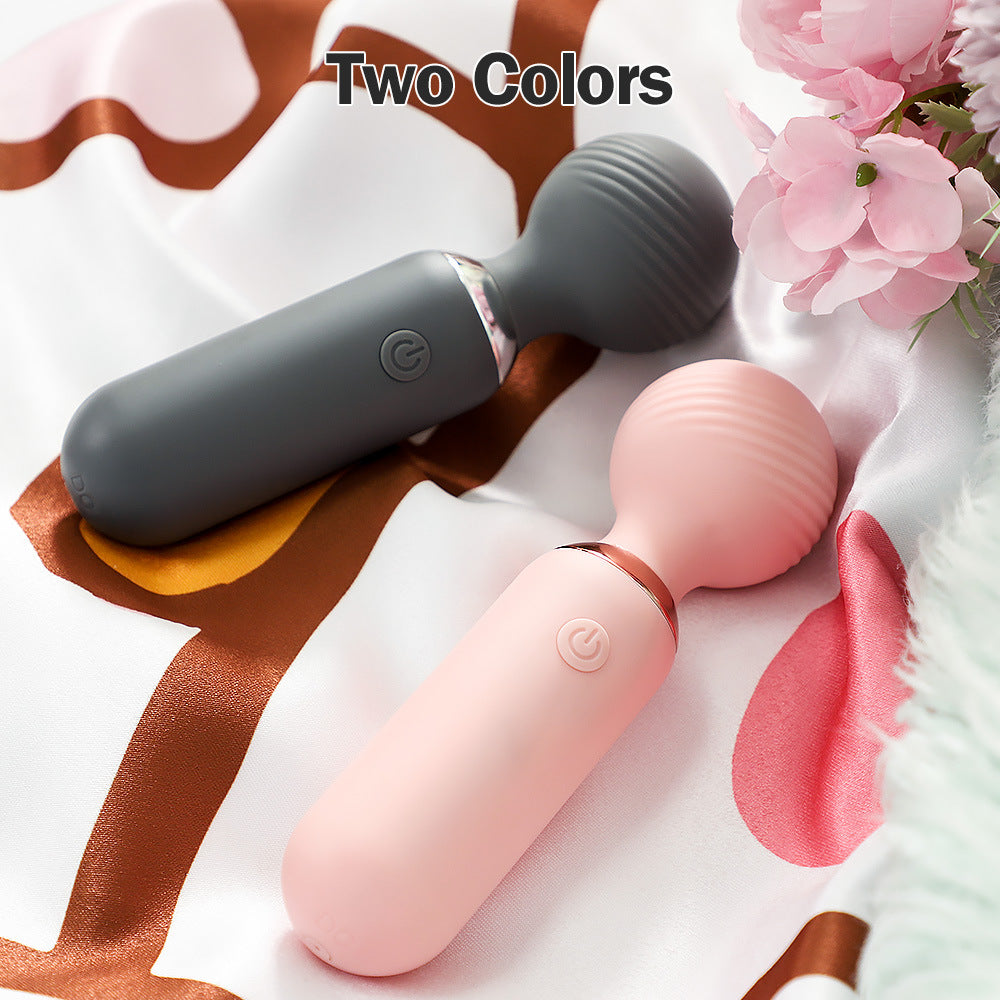 Love & Joy Mini Vibrating Wand Personal Massager-EROSREALM